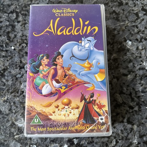 Aladdin walt - aladdin, (vhs,