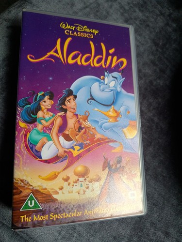Aladdin vhs - aladdin,