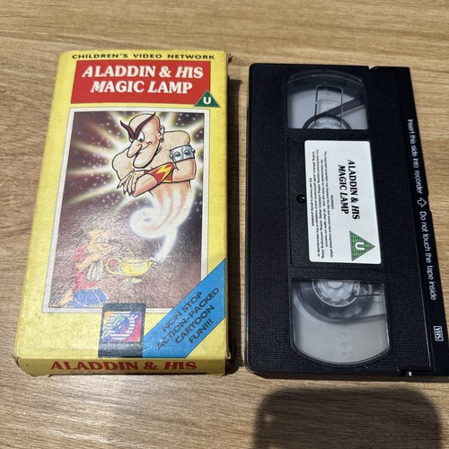 Aladdin his magic lamp vhs - &,,