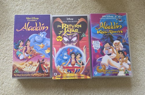 Disney vhs bundle aladdin - disney,