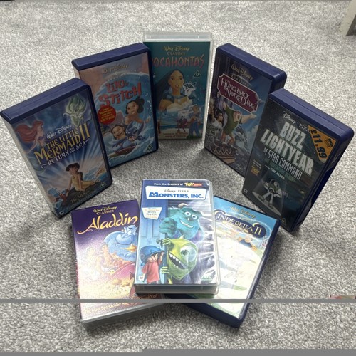 Disney vhs bundle tapes - vhs,