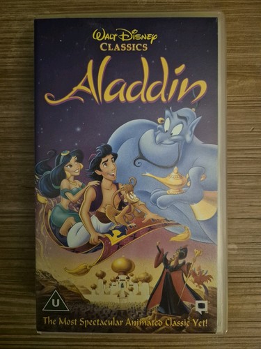 Aladdin classic vhs video - aladdin, 'classic'