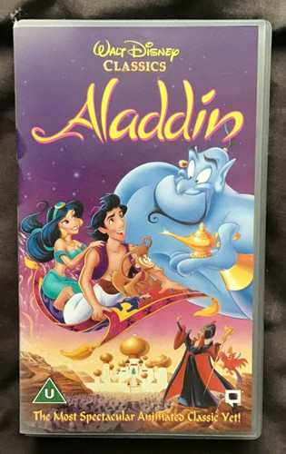 Disney aladdin vhs - –, walt