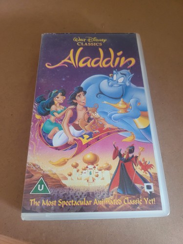 Aladdin vhs - aladdin,