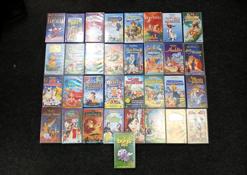 Disney vhs bundle package - bundle,