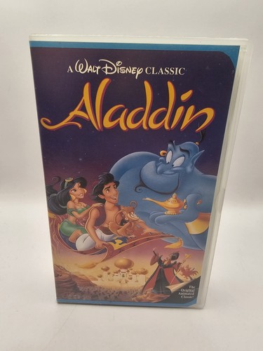 Aladdin vhs video - vhs,