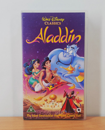 Disney aladdin vhs - vhs, video