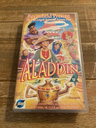 Bevanfield present aladdin vhs - bevanfield,