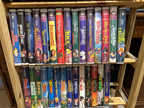 Walt disney movies vhs - disney,