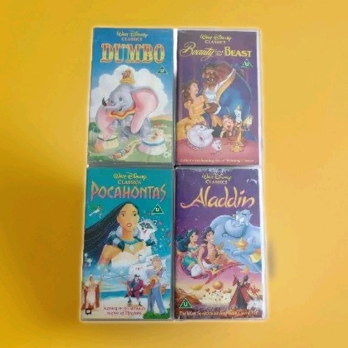 Disney vhs videos - of, 4
