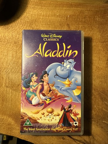 Disney aladdin vhs - aladdin, –