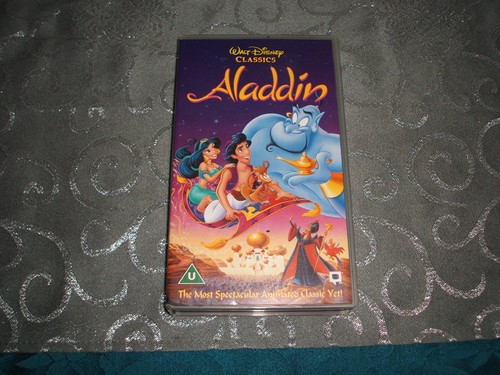 Aladdin vhs - aladdin....., (vhs
