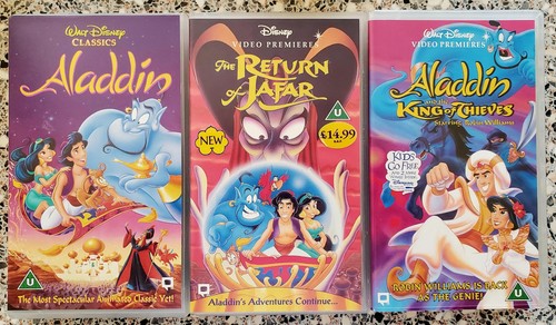 Disney vhs video bundle - disney, 3