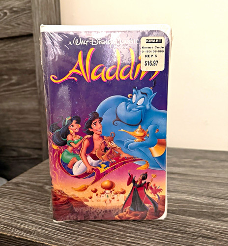 Walt disney aladdin - disney, vhs