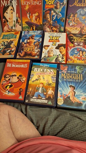 Disney vintage vhs - bundle, u