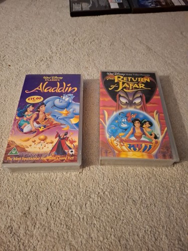 Aladdin vhs double pack - vhs,