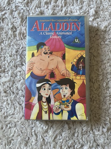 Aladdin vhs classic - classic, animated
