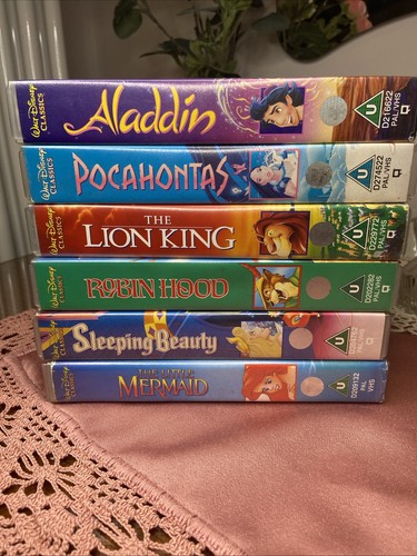 Vintage disney vhs tapes - 6,