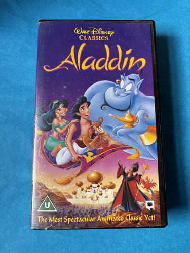 Aladdin vhs walt disney - ,