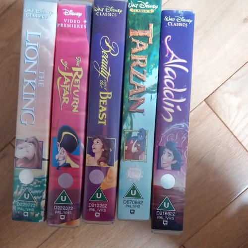Disney vhs video tapes - disney,