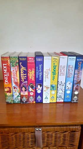 Disney vhs bundle pal - bundle, u