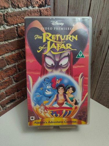 The return jafar vhs video - return,