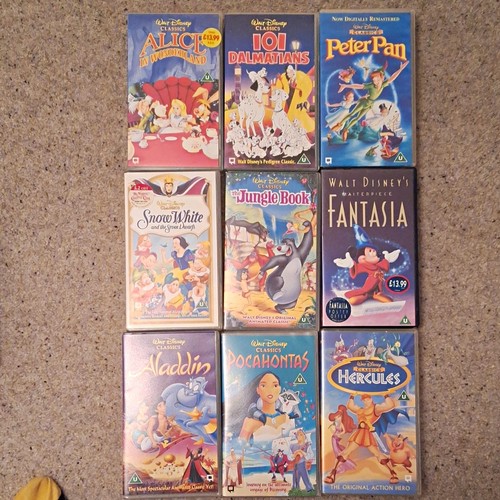 Walt disney classics pal vhs - disney,