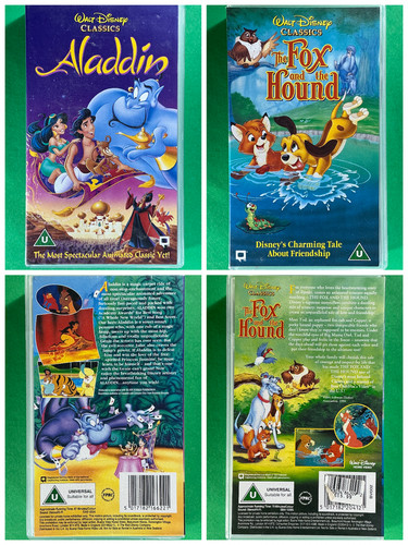 Disney classics vhs bundle - classics,